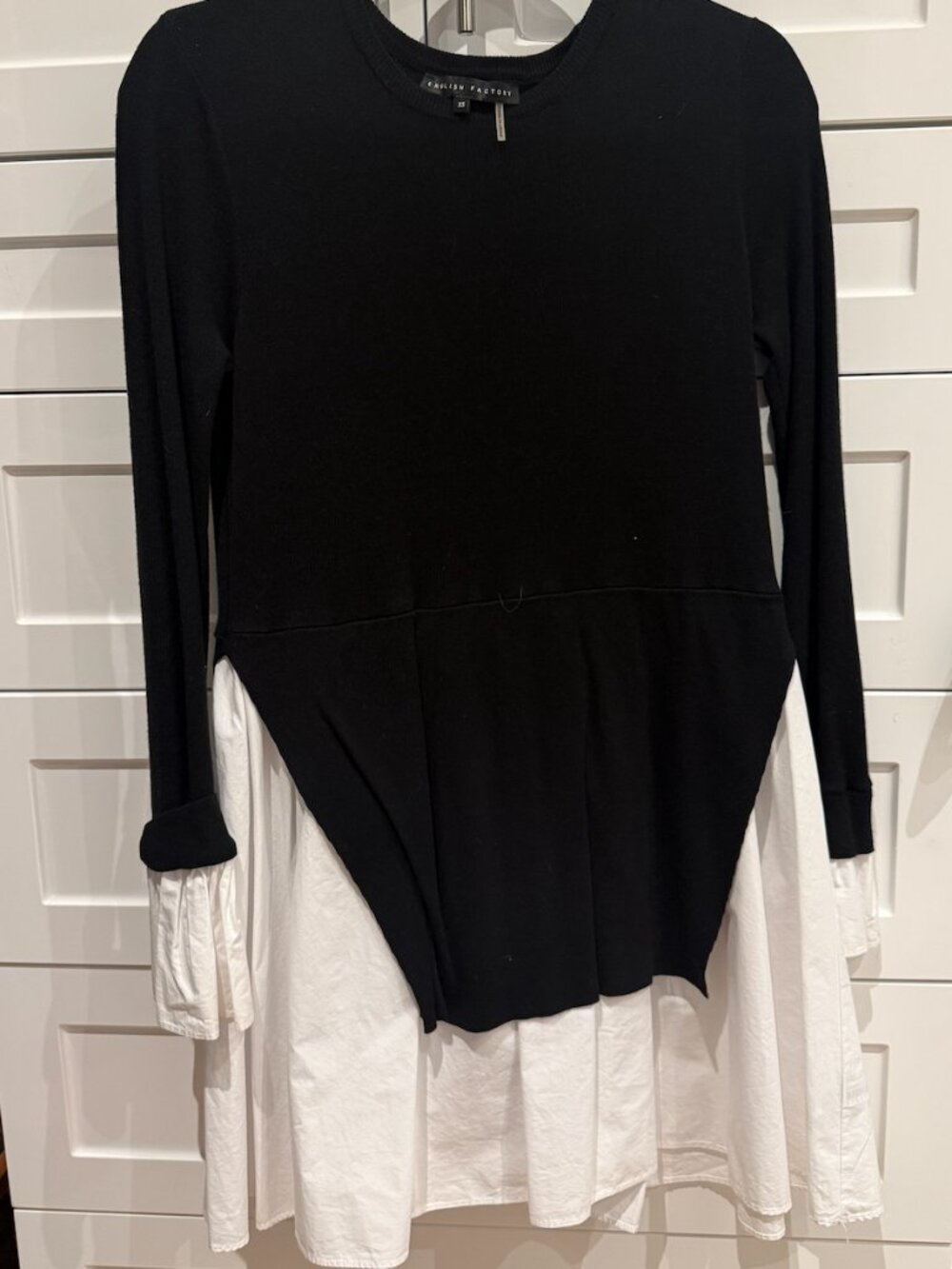 English Factory Size XS mini dress